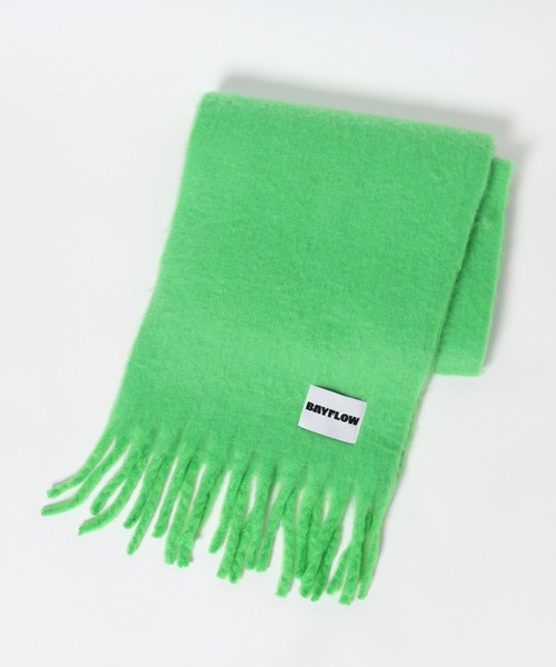 BAYFLOW（ベイフロー）の「［ユニセックス］COLORFUL HUGマフラー（マフラー・メンズ・ブルー/グレー/ブラウン/ピンク/グリーン/イエロー・FREE）」の16枚目の写真