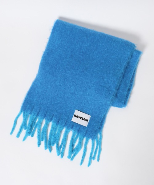 BAYFLOW（ベイフロー）の「［ユニセックス］COLORFUL HUGマフラー（マフラー・メンズ・ブルー/グレー/ブラウン/ピンク/グリーン/イエロー・FREE）」の9枚目の写真