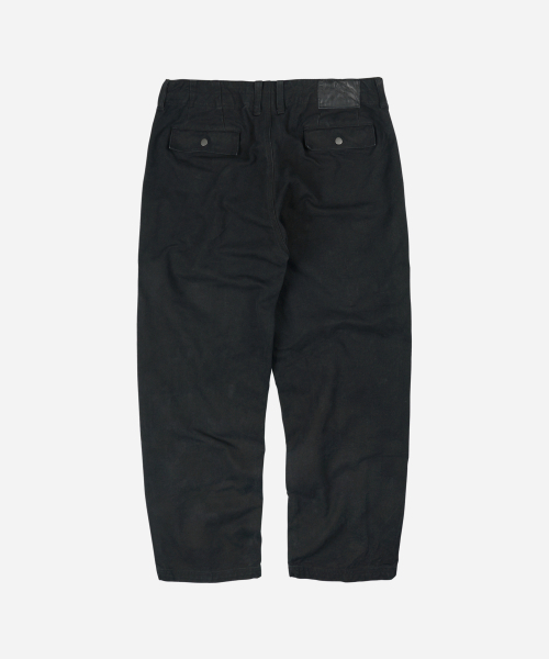 FRIZMWORKS（フリズムワークス）の「HEAVY CANVAS DESTROYED DOUBLE KNEE PANTS _ BLACK（その他パンツ・メンズ・その他・MEDIUM/LARGE/X-LARGE/SMALL）」の3枚目の写真