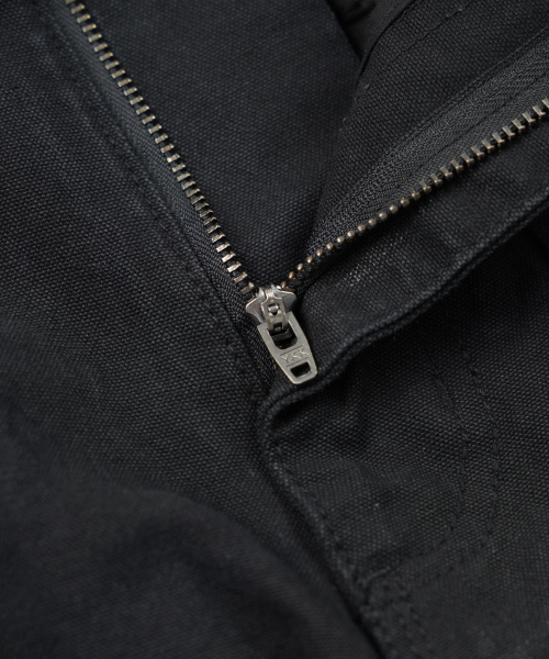 FRIZMWORKS（フリズムワークス）の「HEAVY CANVAS DESTROYED DOUBLE KNEE PANTS _ BLACK（その他パンツ・メンズ・その他・MEDIUM/LARGE/X-LARGE/SMALL）」の6枚目の写真