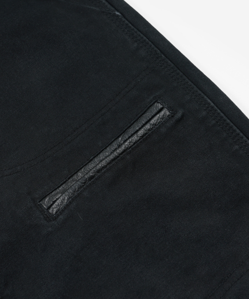 FRIZMWORKS（フリズムワークス）の「HEAVY CANVAS DESTROYED DOUBLE KNEE PANTS _ BLACK（その他パンツ・メンズ・その他・MEDIUM/LARGE/X-LARGE/SMALL）」の7枚目の写真