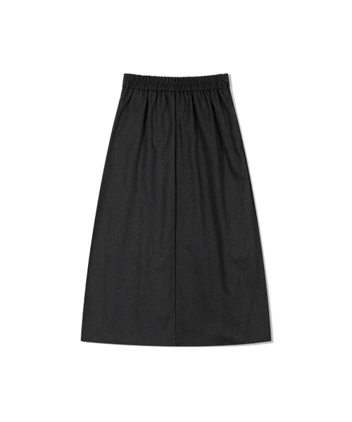 MOAA（モア）の「Soft Pleated Midi Skirt (CHARCOAL)（スカート・レディース・その他・SMALL/MEDIUM）」の3枚目の写真