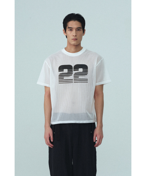 Rest&Recreation(レストアンドレクリエーション)の「22 MESH TOP - WHITE(Tシャツ/カットソー・レディース・その他・SMALL/LARGE)」の3枚目の写真