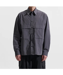Fold Easy Button Nylon Shirts [4 Colors]