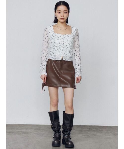 EMODA（エモダ）の「ルーズベルトブーツ（ブーツ・レディース・ブラック/ブラウン・SMALL/MEDIUM/LARGE）」の15枚目の写真