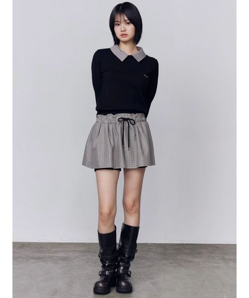 EMODA（エモダ）の「ルーズベルトブーツ（ブーツ・レディース・ブラック/ブラウン・SMALL/MEDIUM/LARGE）」の20枚目の写真