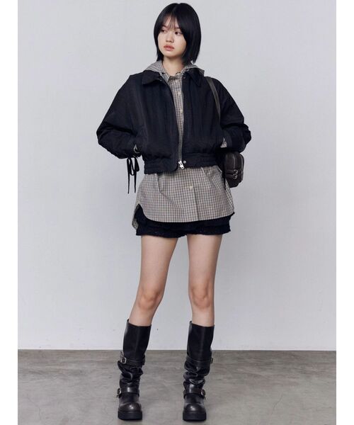 EMODA（エモダ）の「ルーズベルトブーツ（ブーツ・レディース・ブラック/ブラウン・SMALL/MEDIUM/LARGE）」の21枚目の写真