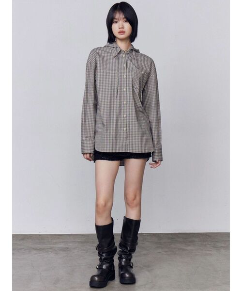 EMODA（エモダ）の「ルーズベルトブーツ（ブーツ・レディース・ブラック/ブラウン・SMALL/MEDIUM/LARGE）」の22枚目の写真