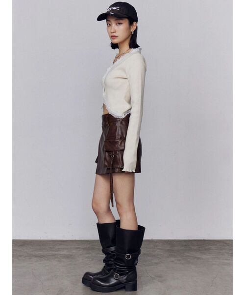 EMODA（エモダ）の「ルーズベルトブーツ（ブーツ・レディース・ブラック/ブラウン・SMALL/MEDIUM/LARGE）」の19枚目の写真