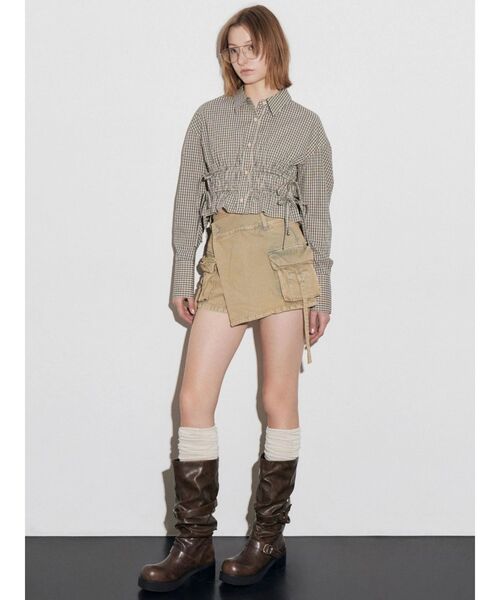 EMODA（エモダ）の「ルーズベルトブーツ（ブーツ・レディース・ブラック/ブラウン・SMALL/MEDIUM/LARGE）」の6枚目の写真