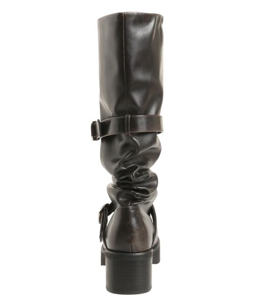 EMODA（エモダ）の「ルーズベルトブーツ（ブーツ・レディース・ブラック/ブラウン・SMALL/MEDIUM/LARGE）」の10枚目の写真