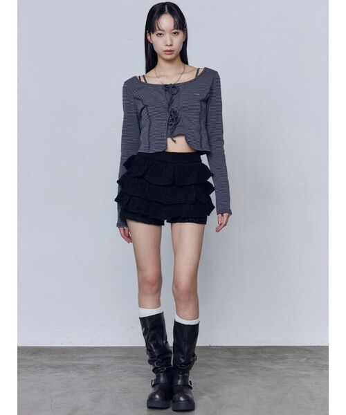 EMODA（エモダ）の「ルーズベルトブーツ（ブーツ・レディース・ブラック/ブラウン・SMALL/MEDIUM/LARGE）」の17枚目の写真