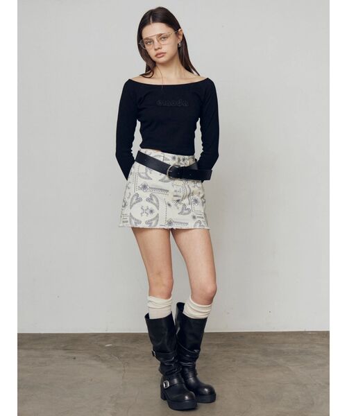 EMODA（エモダ）の「ルーズベルトブーツ（ブーツ・レディース・ブラック/ブラウン・SMALL/MEDIUM/LARGE）」の18枚目の写真