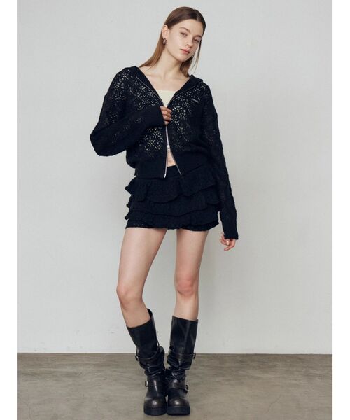 EMODA（エモダ）の「ルーズベルトブーツ（ブーツ・レディース・ブラック/ブラウン・SMALL/MEDIUM/LARGE）」の12枚目の写真