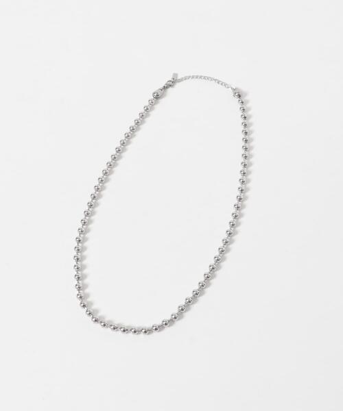 SMELLY(スメリー)の「ステンレスボールチェーンネックレス(ネックレス・メンズ・シルバー・-)」の4枚目の写真