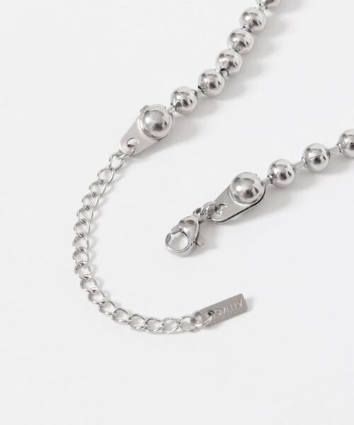 SMELLY(スメリー)の「ステンレスボールチェーンネックレス(ネックレス・メンズ・シルバー・-)」の6枚目の写真