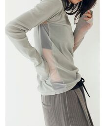 Ungrid | シアーベロアハイネックロングスリーブTee(Tシャツ/カットソー)