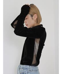 Ungrid | シアーベロアハイネックロングスリーブTee(Tシャツ/カットソー)