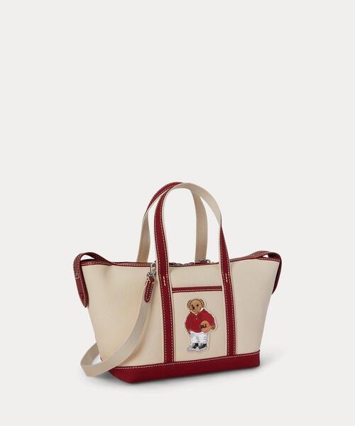 Polo ベア キャンバス ミニ ショッパー トート（トートバッグ）｜POLO