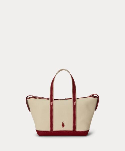 Polo ベア キャンバス ミニ ショッパー トート（トートバッグ）｜POLO