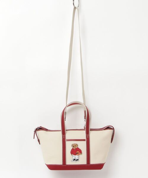 Polo ベア キャンバス ミニ ショッパー トート（トートバッグ）｜POLO