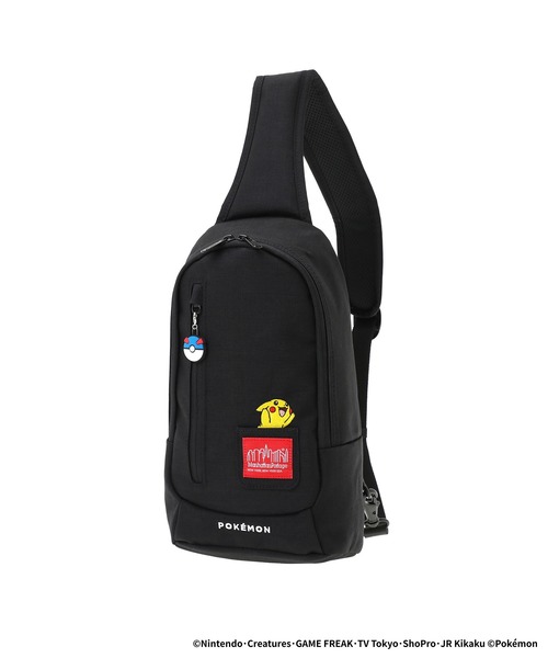 Manhattan Portage  LITTLE ITALY CROSSBODY BAG ポケモン 25  S  Black(1000) LITTLE ITALY CROSSBODY BAG Pokemon 25（ボディバッグ/ウエストポーチ