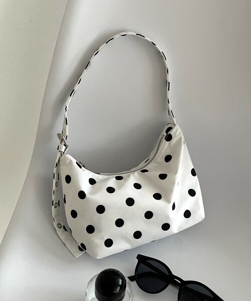 prose verse（プロズヴェール）の「ドットミニバッグ（ハンドバッグ・レディース・オフホワイト/ブラック・FREE）」の10枚目の写真