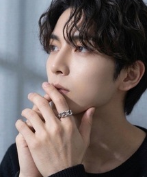 MONOCHROME（モノクローム）の「チェーンリンクシルバーリング（リング）」