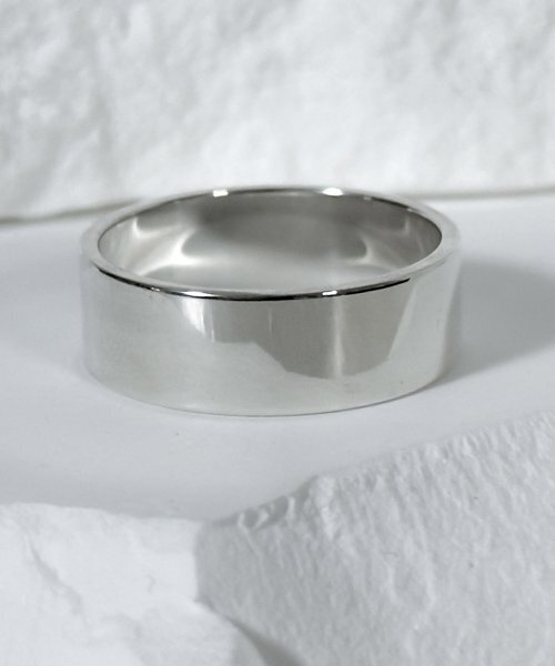 BLESSED BULLET（ブレスドブレッド）の「GL_7MM ノンロゴリング-silver925（リング・レディース・その他・5号/7号/18号/20号/22号/23号/24号/10号/13号/15号/17号）」の3枚目の写真
