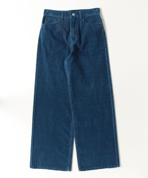DOUBLE STANDARD CLOTHING（ダブルスタンダードクロージング）の「インディゴ コーデュロイパンツ（デニムパンツ・レディース・インディゴブルー・34/36/38）」の17枚目の写真