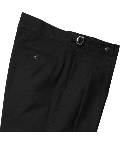 sortie(ソルティ)の「Reve Cotton Washed Trousers (Black)(その他パンツ・メンズ・その他・SMALL/MEDIUM/X-LARGE/LARGE)」の4枚目の写真