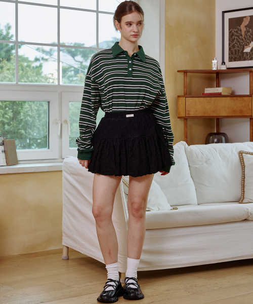 ARI(アリ)の「ANNIE BALLOON SKIRT PANTS / BLACK(スカート・レディース・ブラック・FREE)」の4枚目の写真