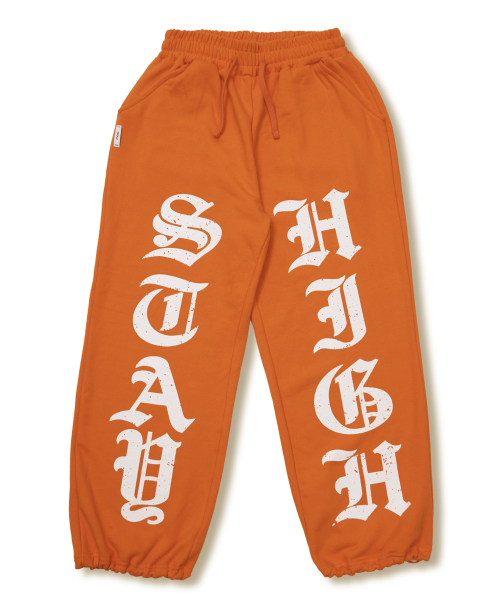 STIGMA(スティグマ)の「Stay High Wide Jogger Pants Orange(スウェットパンツ・メンズ・その他・MEDIUM/LARGE/X-LARGE)」の1枚目の写真
