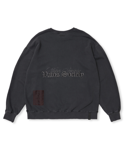 STIGMA(スティグマ)の「PIGMENT ML CREWNECK CHACOAL(スウェット・メンズ・その他・X-LARGE/MEDIUM/LARGE)」の2枚目の写真