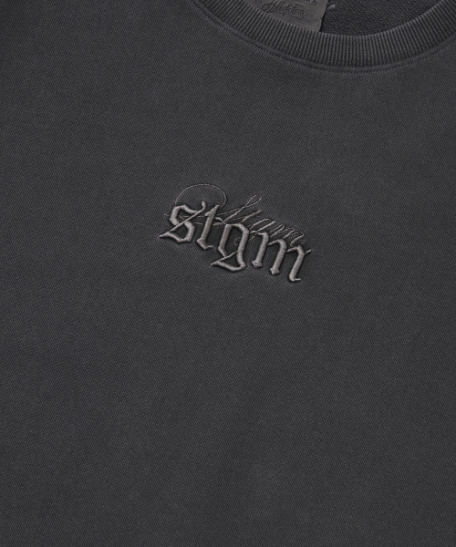 STIGMA(スティグマ)の「PIGMENT ML CREWNECK CHACOAL(スウェット・メンズ・その他・X-LARGE/MEDIUM/LARGE)」の4枚目の写真