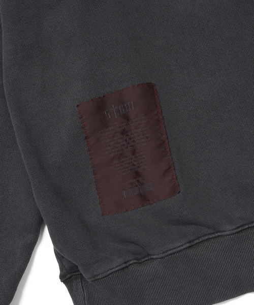STIGMA(スティグマ)の「PIGMENT ML CREWNECK CHACOAL(スウェット・メンズ・その他・X-LARGE/MEDIUM/LARGE)」の9枚目の写真