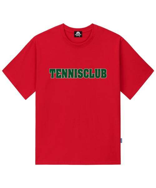 TRIPSHION(トリップション)の「TENNIS CLUB Tシャツ - レッド(Tシャツ/カットソー・メンズ・その他・LARGE/MEDIUM/X-LARGE)」の1枚目の写真