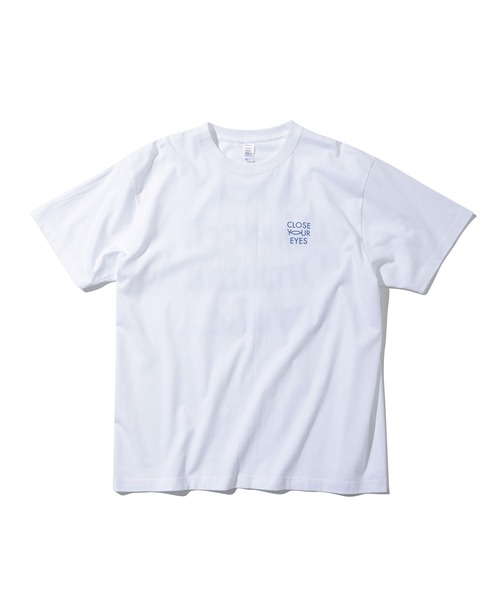 ZOZOVILLA（ゾゾヴィラ）の「CLOSE YOUR EYES×ZOZOTOWN　Original TShirt（Tシャツ/カットソー・メンズ・ホワイト/ブラック・SMALL/MEDIUM/LARGE/X-LARGE）」の3枚目の写真