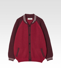 AFTERPRAY（アフタープレイ）の「バスティニットブルゾンバーガンディ（MA-1）」