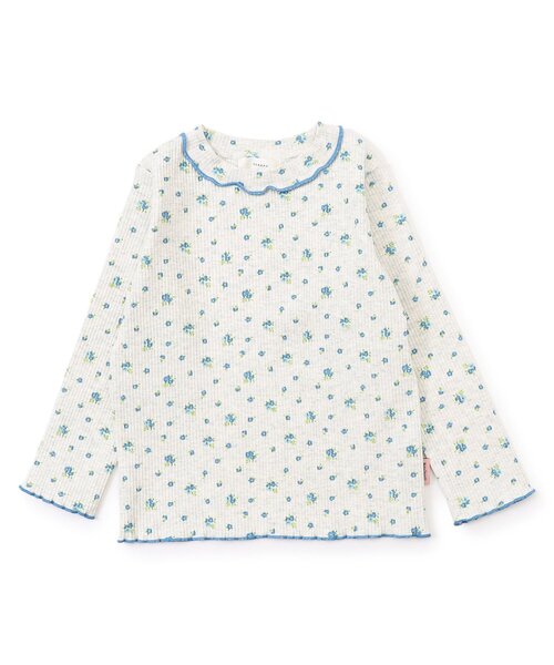 Seraph（セラフ）の「デイリーメロウトップス_ジュニア対応（Tシャツ/カットソー・キッズ・ネイビー/ピンク/ライトグレー/アイボリー・140/130/120/110/100/90/80）」の2枚目の写真