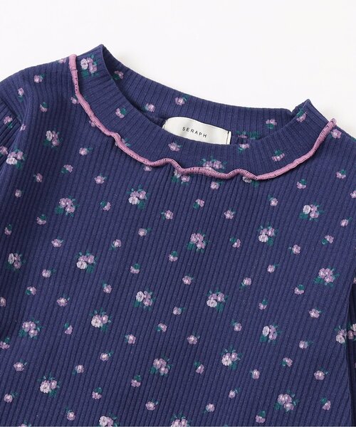 Seraph（セラフ）の「デイリーメロウトップス_ジュニア対応（Tシャツ/カットソー・キッズ・ネイビー/ピンク/ライトグレー/アイボリー・140/130/120/110/100/90/80）」の8枚目の写真