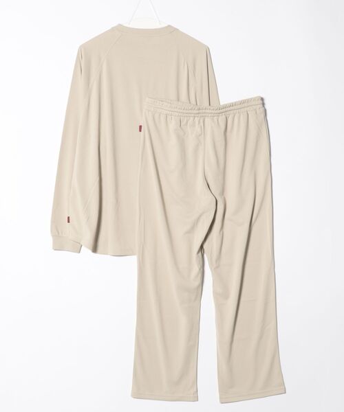 TETERA(テテラ)の「/TETERA/テテラ/TSUKI+ SET UP/ ツキプラスセットアップ(Tシャツ/カットソー・レディース・ブラック/グレイッシュベージュ・MEDIUM/LARGE/X-LARGE)」の3枚目の写真