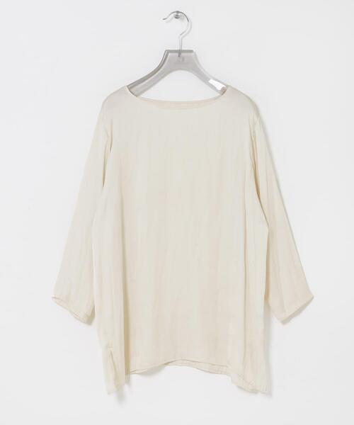 URBAN RESEARCH（アーバンリサーチ）の「ヴィンテージサテンブラウス（シャツ/ブラウス・レディース・オフホワイト/ブラック・FREE）」の13枚目の写真