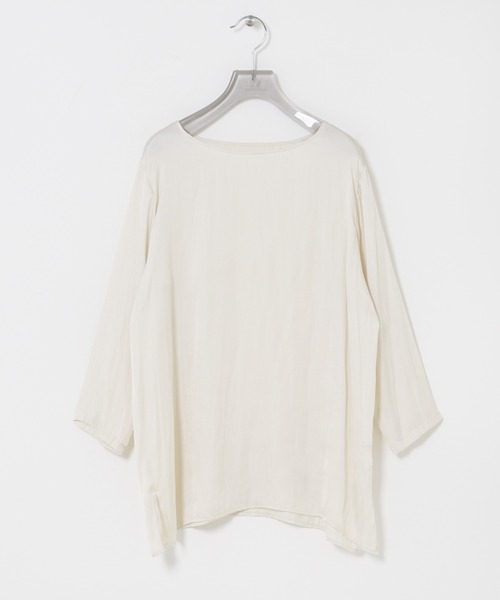 URBAN RESEARCH(アーバンリサーチ)の「ヴィンテージサテンブラウス(シャツ/ブラウス・レディース・オフホワイト/ブラック・FREE)」の19枚目の写真