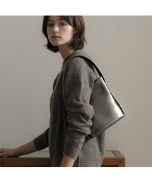 TEMZ bucket leather tote bag 2 color