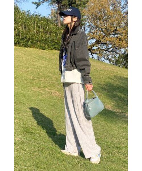 4OUR B（サビ）の「Clover Bag Blue（トートバッグ・レディース・ブルー・FREE）」の4枚目の写真