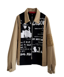 CORD（コード）の「ディバイドリワークプリントジャケット_BG（その他アウター）」