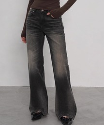 EIGHTHMONTH | ワイドウォッシュデニムEM25a155【EIGHTHMONTH】(デニムパンツ)