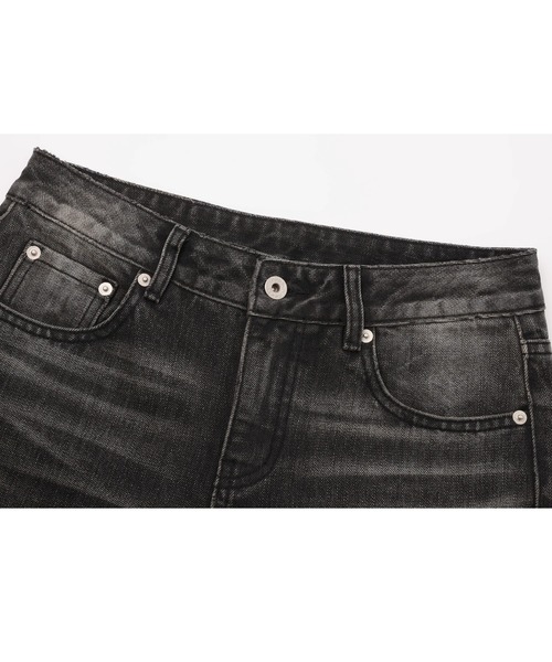 EIGHTHMONTH（エイスマンス）の「ワイドウォッシュデニムEM25a155【EIGHTHMONTH】（デニムパンツ・レディース・スミクロ・L/M/S）」の18枚目の写真