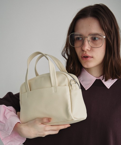 2WAYミニボストンバッグ / ショルダーバッグ（ボストンバッグ